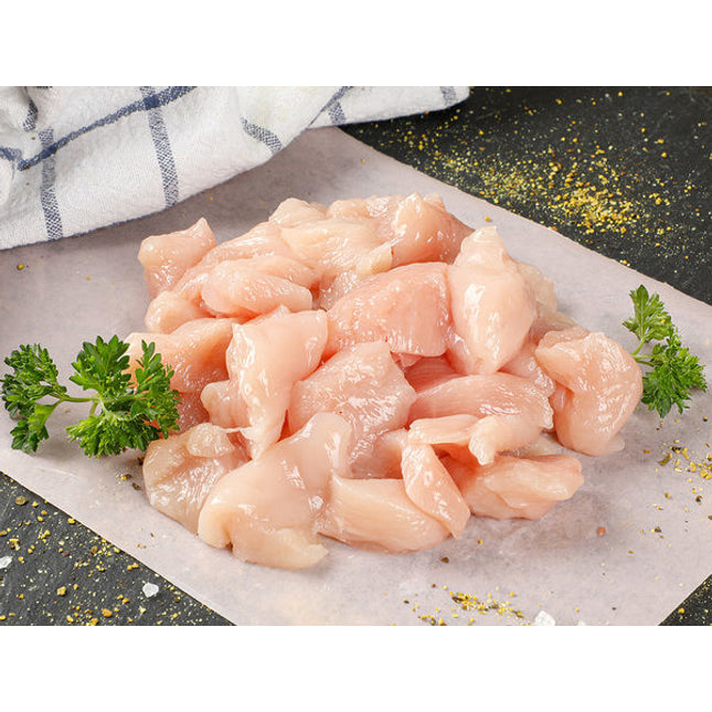 Poulet Brust geschnetzeltes Kneuss 1Kg Beutel
