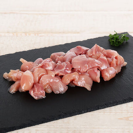 Poulet Schenkel Geschnetzeltes