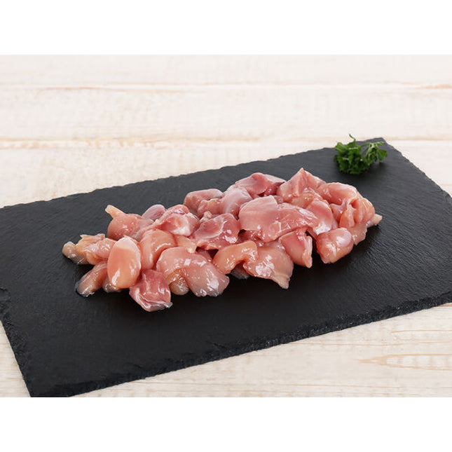 Poulet Schenkel Geschnetzeltes