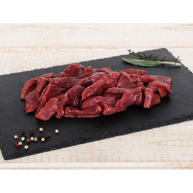 Hirsch Geschnetzeltes 200g Beutel