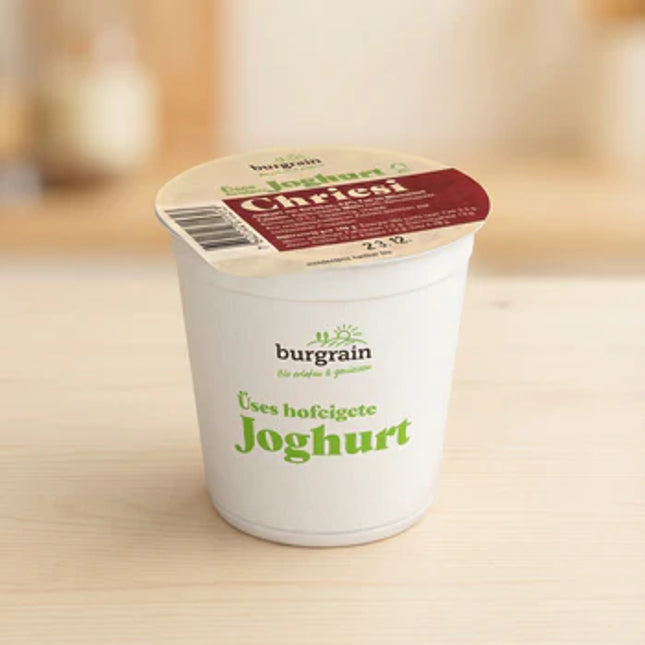 Burgrain Joghurt Kirschen 150 g