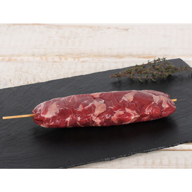 Bio Rinds-Hohrücken-Spiess mariniert 150g