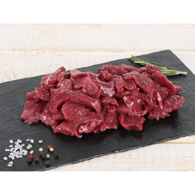 Bio Rinds-Geschnetzeltes 1Kg Beutel