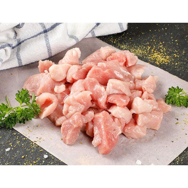 Schweins-Huft Geschnetzeltes, Suisse Garantie (CH) 1Kg Beutel
