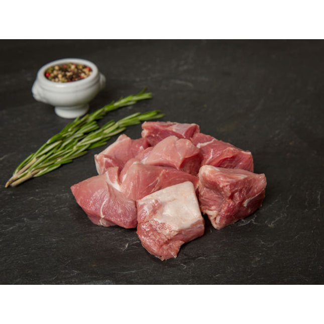 Schwein Voressen geschnitten 1kg Beutel