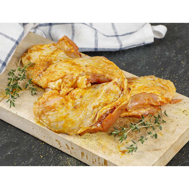 Bio CH-Poulet Schenkelsteak mariniert 150g